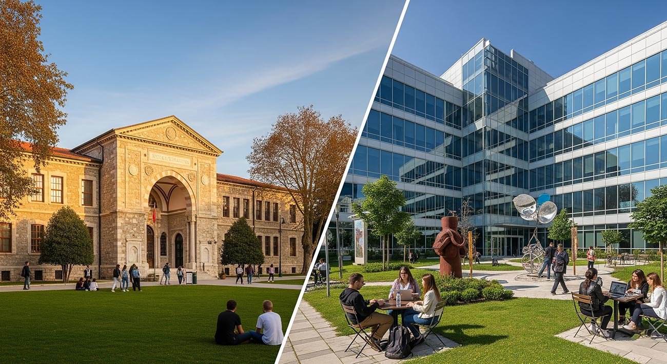 الجامعات الحكومية والخاصة في تركيا